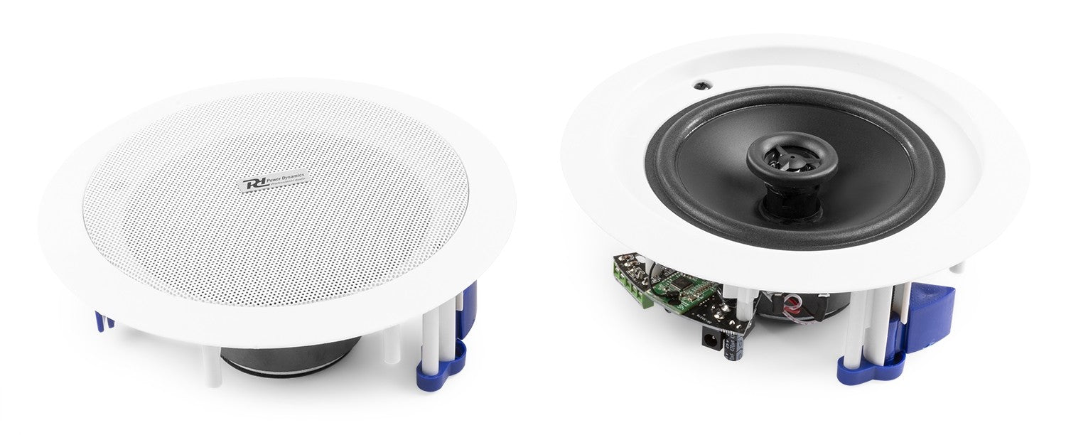 Power Dynamics CSBT60 - Conjunto activo de altavoces de techo con BT - Tempo Shop