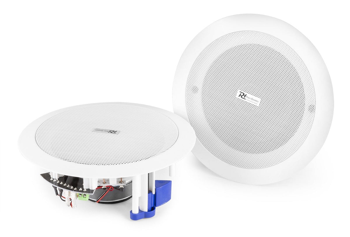Power Dynamics CSBT60 - Conjunto activo de altavoces de techo con BT - Tempo Shop
