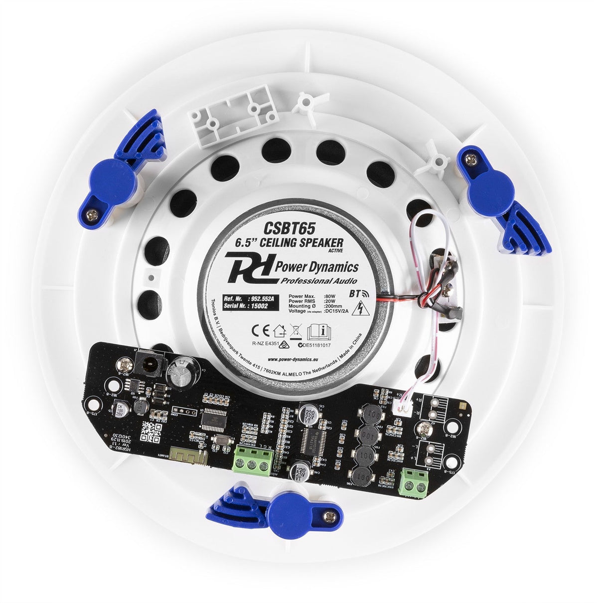 Power Dynamics CSBT65 - Conjunto activo de altavoces de techo con BT - Tempo Shop