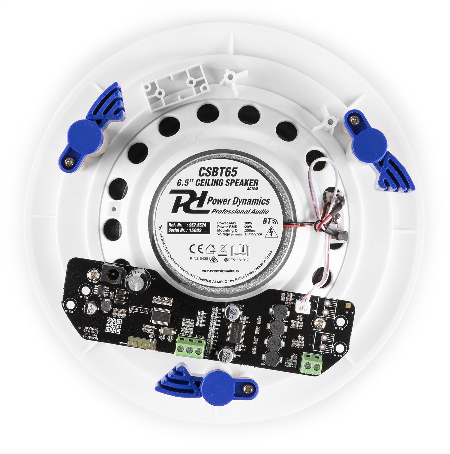 Power Dynamics CSBT65 - Conjunto activo de altavoces de techo con BT - Tempo Shop