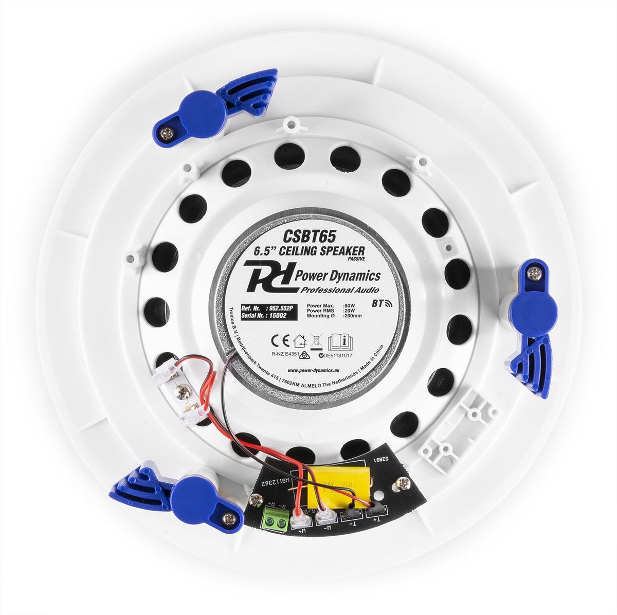 Power Dynamics CSBT65 - Conjunto activo de altavoces de techo con BT - Tempo Shop