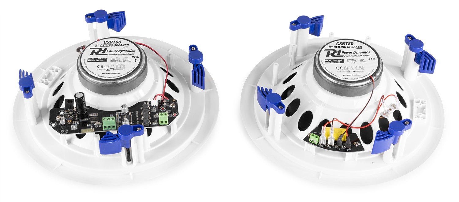 Power Dynamics CSBT80 - Conjunto activo de altavoces de techo con BT - Tempo Shop