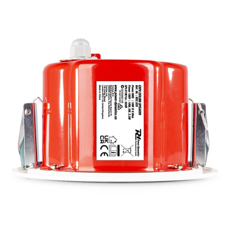 Power Dynamics CSF6 - Altavoz de techo con cubierta protectora 6,5” 100V - Tempo Shop