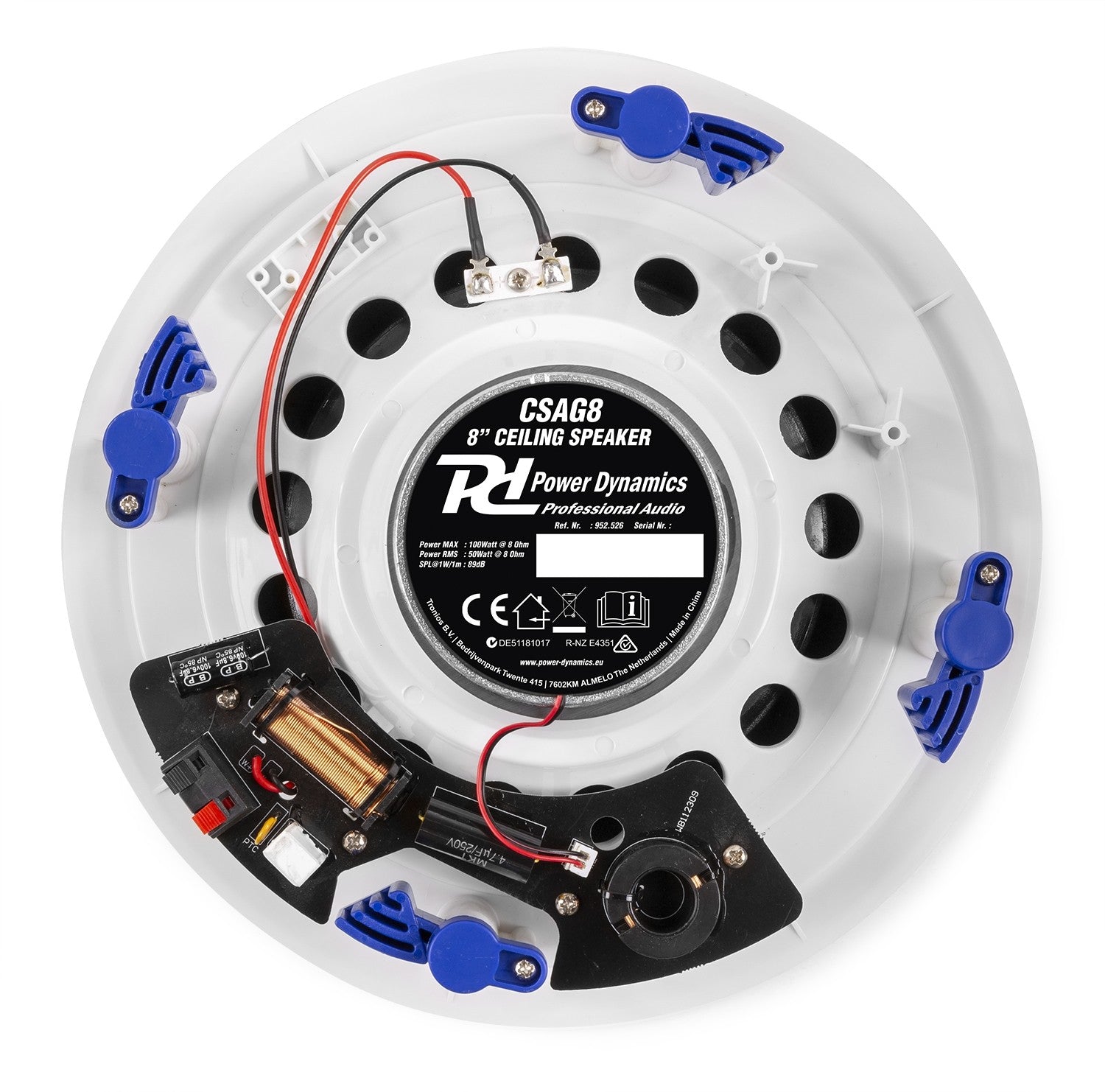 Power Dynamics CSSG8 - Altavoz de techo 8” Alu - Tempo Shop