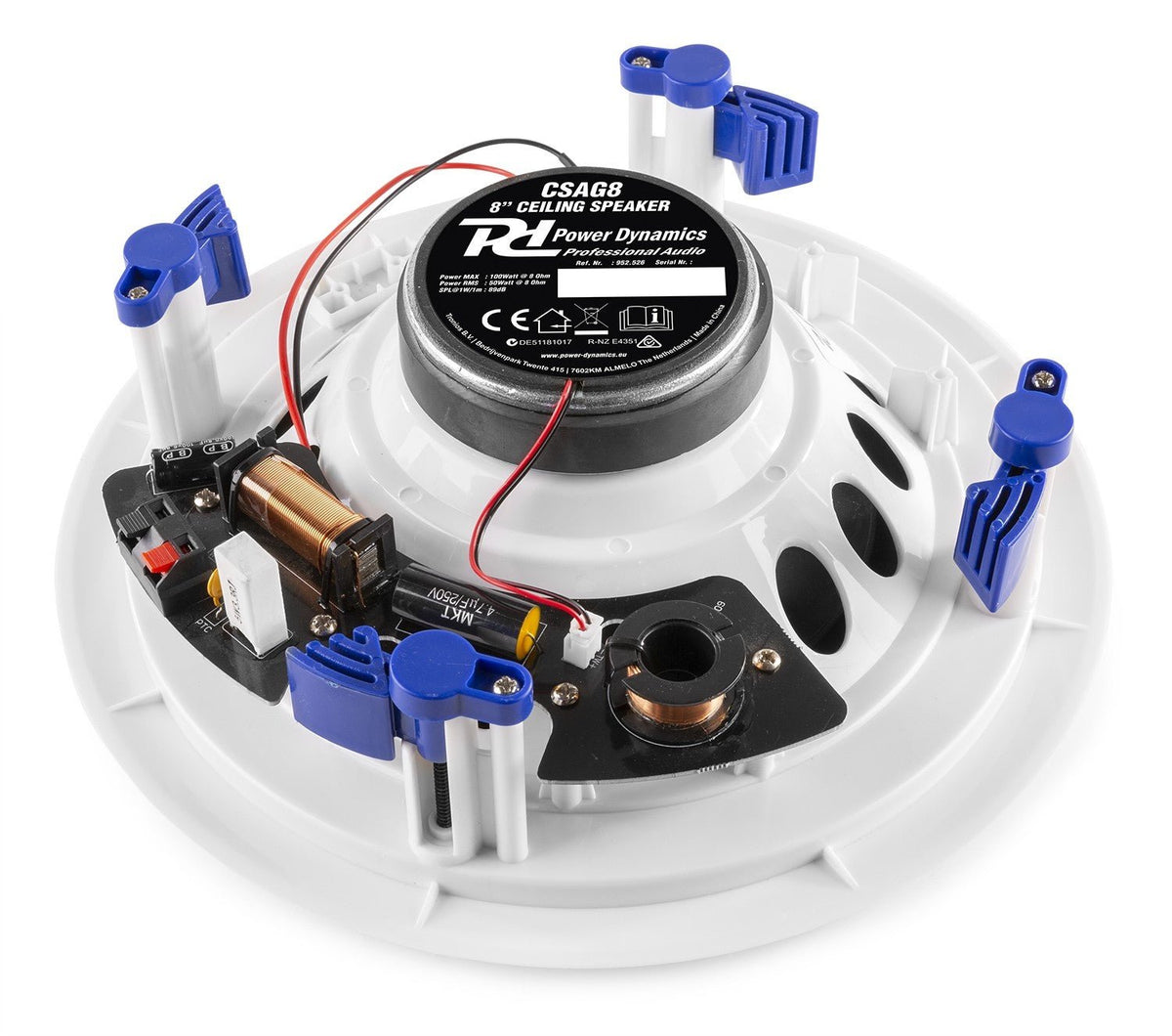 Power Dynamics CSSG8 - Altavoz de techo 8” Alu - Tempo Shop