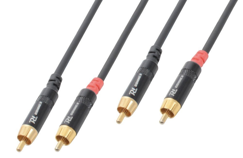 Power Dynamics CX94 - 0.5 - Cable 2x RCA Macho - 2x RCA Macho 0.5m - Tempo Shop