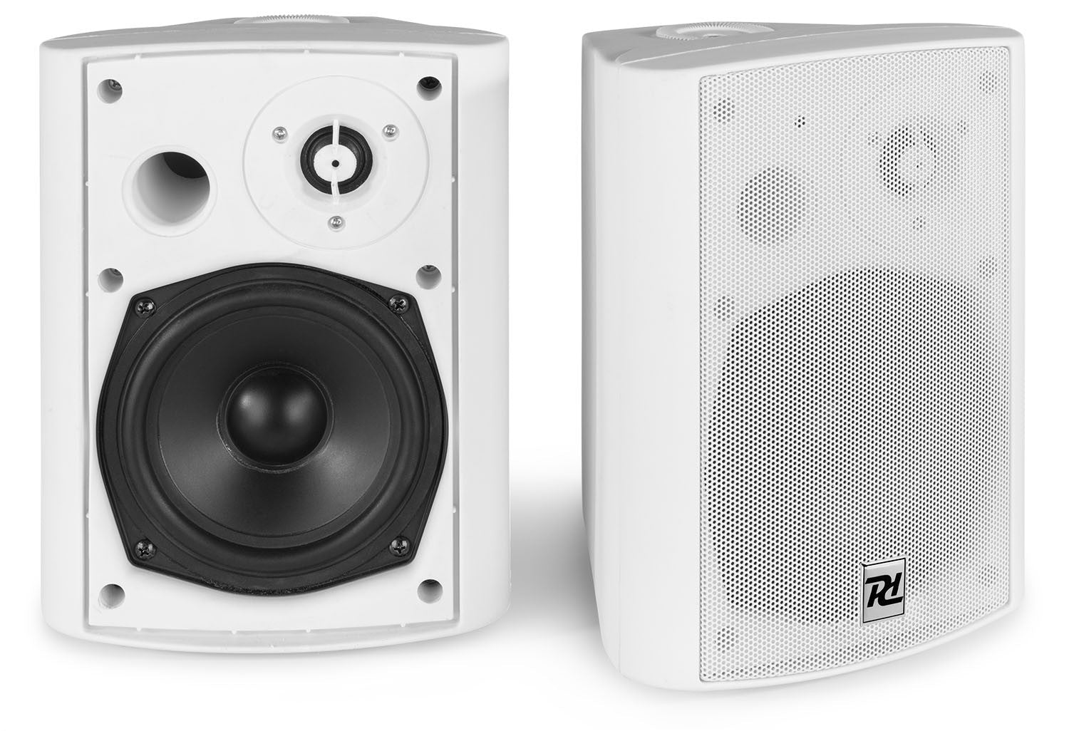 Power Dynamics DS50AW - Conjunto altavoces activo con BT 5.25” 100W Blanco - Tempo Shop