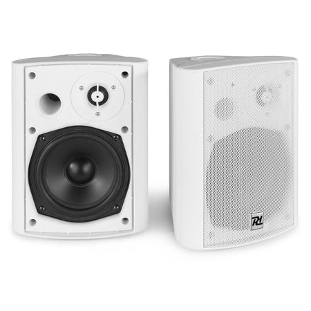 Power Dynamics DS65MW - Conjunto altavoces activo con BT 6.5” 125W Blanco - Tempo Shop