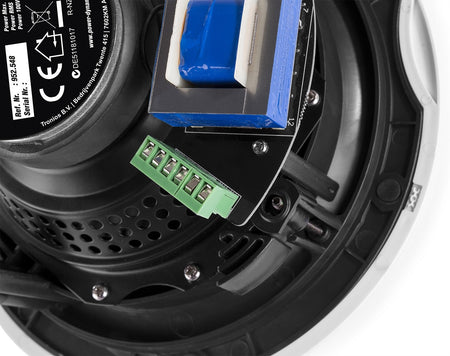 Power Dynamics FCS6 - Altavoces de techo de bajo perfil 100V 6,5" - Tempo Shop