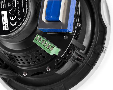 Power Dynamics FCS8 - Altavoces de techo de bajo perfil 100V 8" - Tempo Shop