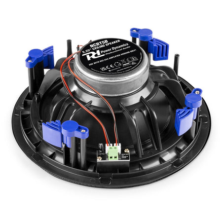 Power Dynamics NCBT5B - Conjunto altavoces de techo de bajo perfil amplificados BT 5.25" Negro - Tempo Shop