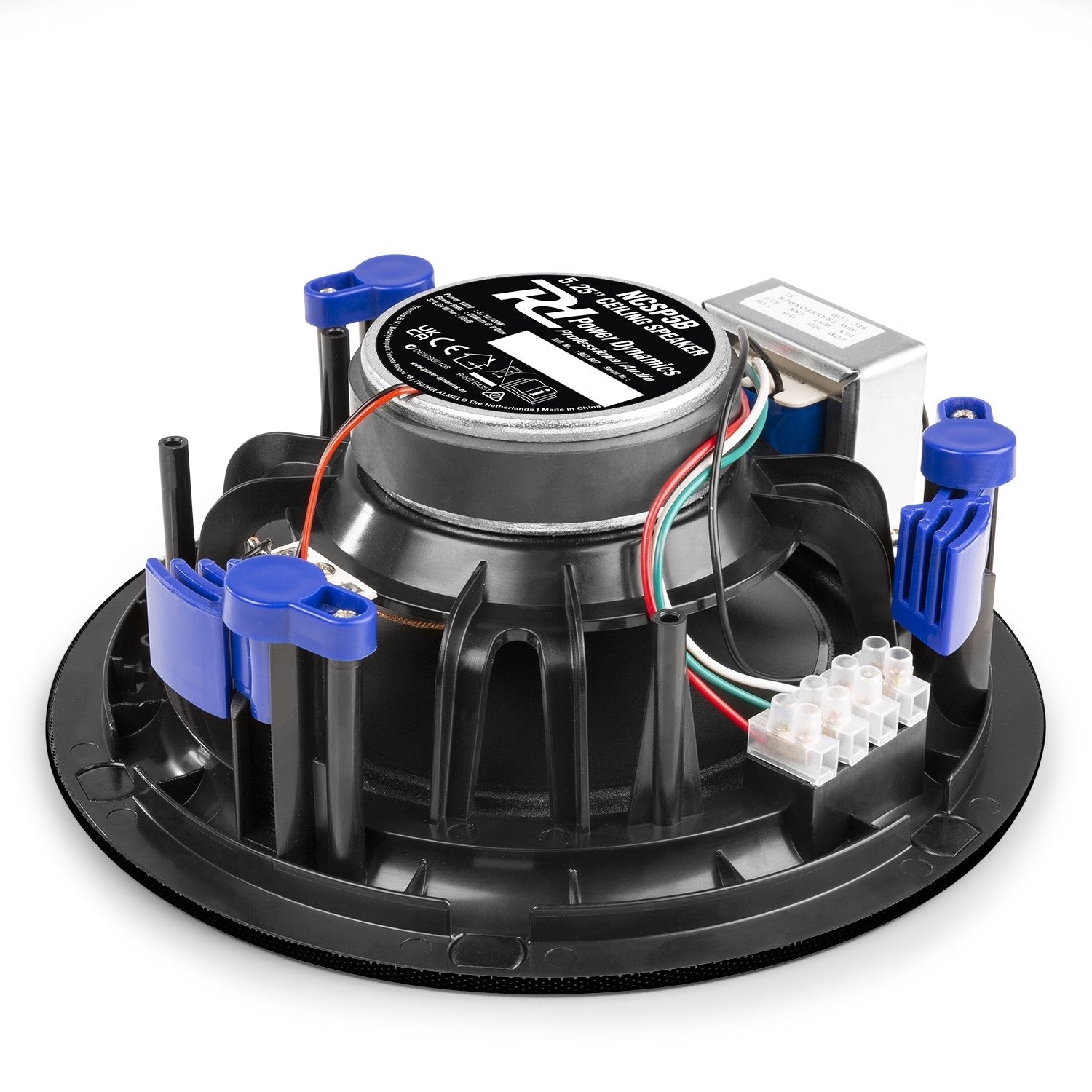 Power Dynamics NCSP5B - Altavoz de techo de bajo perfil 100V 5.25" Negro - Tempo Shop