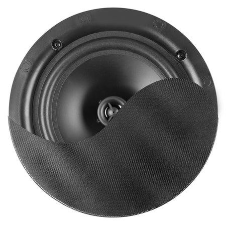 Power Dynamics NCSP6B - Altavoz de techo de bajo perfil 100V 6.5" Negro - Tempo Shop