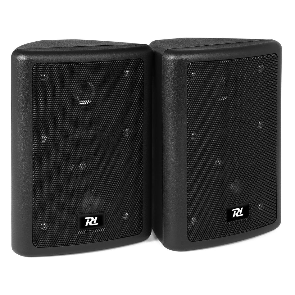 Power Dynamics ODS40B - Conjunto de altavoces estéreo, 2 - vias, 75W max, Negro - Pareja - Tempo Shop