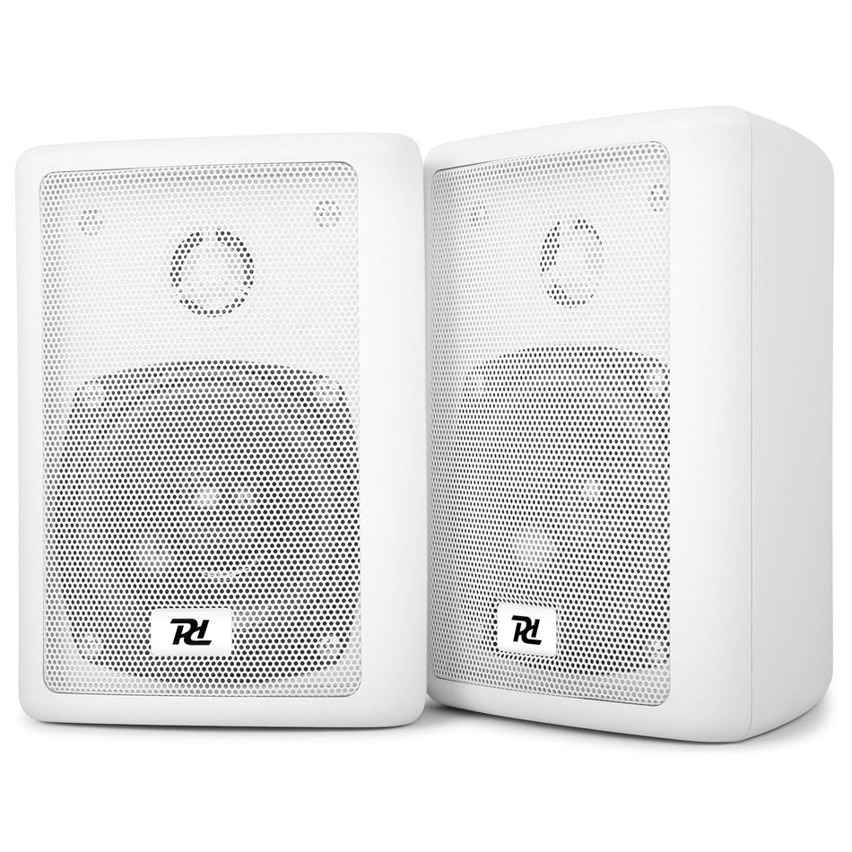 Power Dynamics ODS40W - Conjunto de altavoces estéreo, 2 - vias, 75W max, Blanco - Pareja - Tempo Shop
