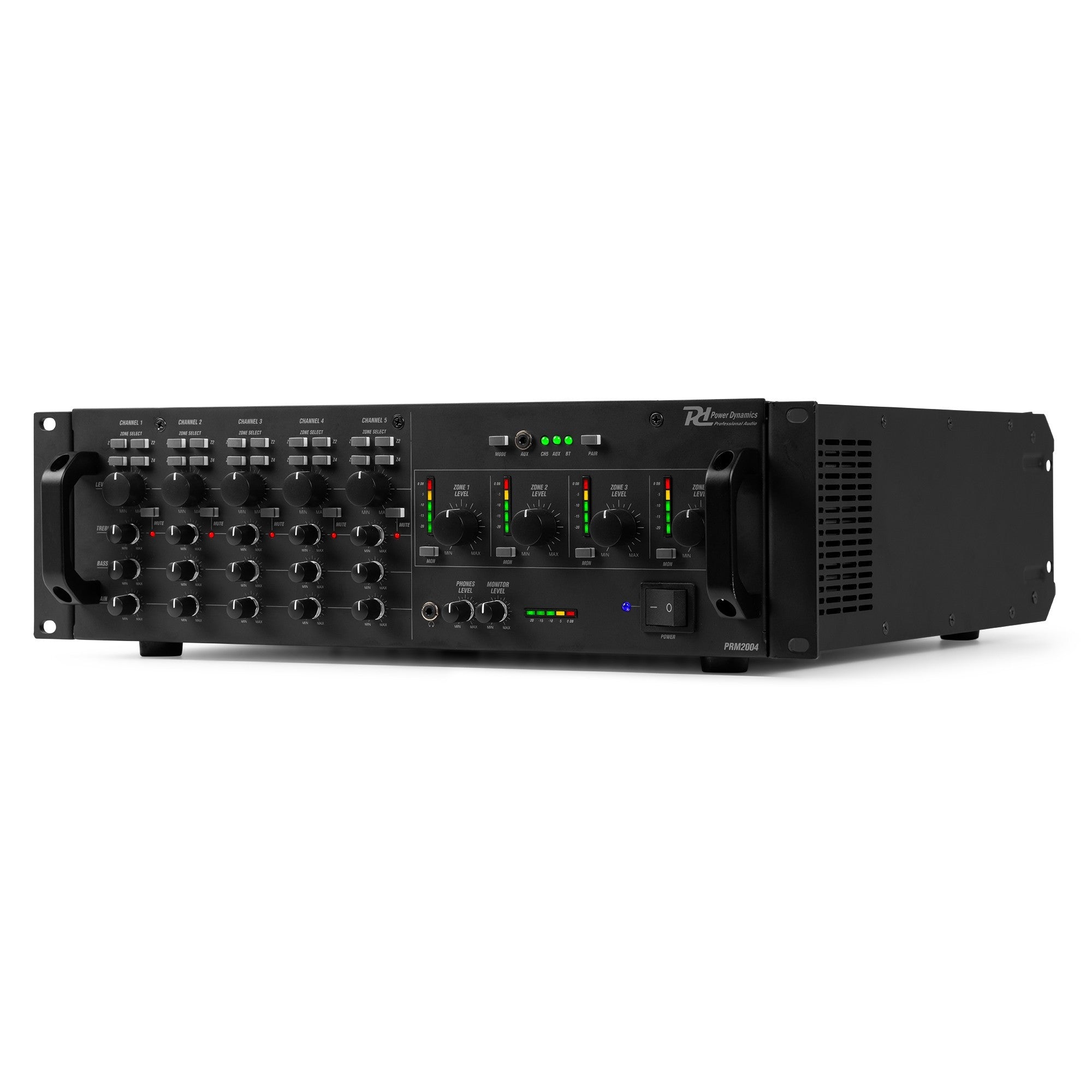 Power Dynamics PAM2004 - Amplificador matricial de 4 zonas 4x 200W - Tempo Shop