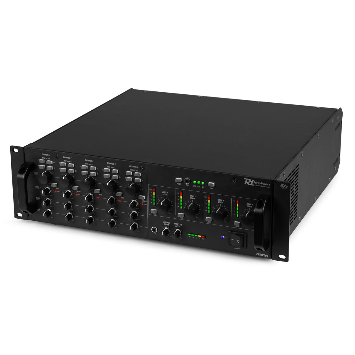 Power Dynamics PAM2004 - Amplificador matricial de 4 zonas 4x 200W - Tempo Shop