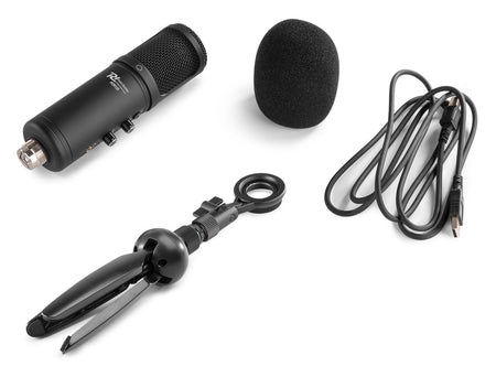 Power Dynamics PCM120 - Conjunto micrófono condensador USB - Tempo Shop