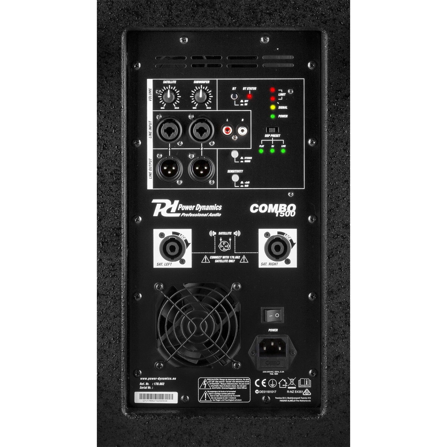 Power Dynamics PD Combo 1500 - 15” Subwoofer + 2x 8” tops - Tempo Shop