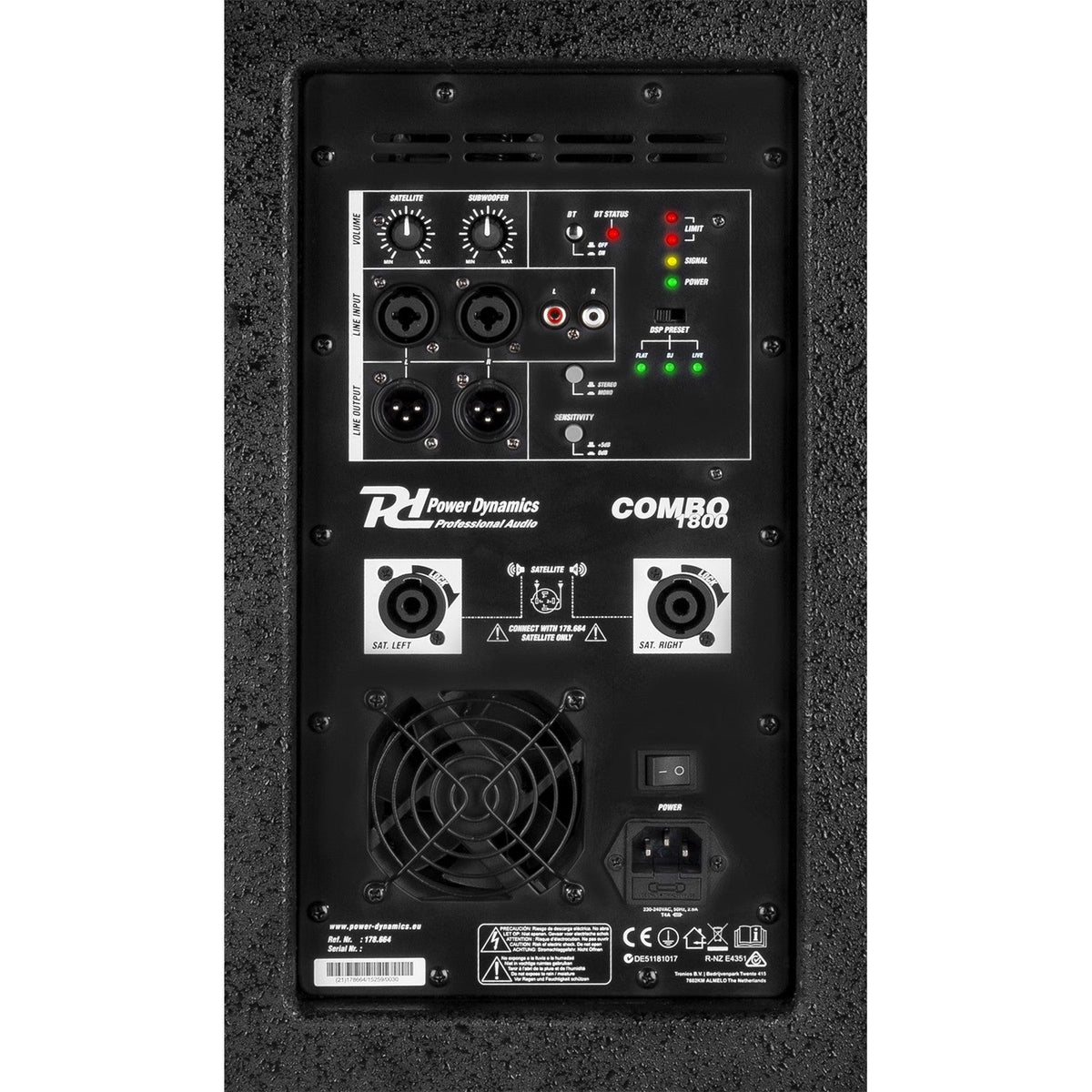 Power Dynamics PD Combo 1800 - 18” Subwoofer + 2x 10” tops - Tempo Shop