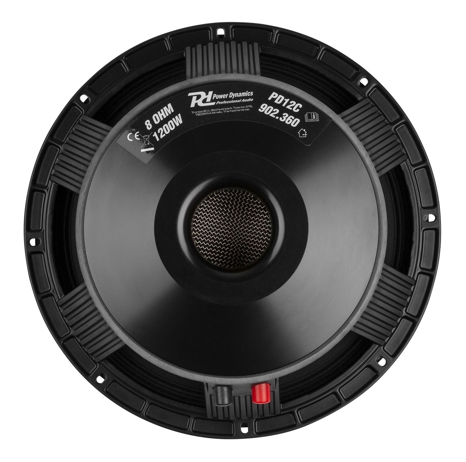 Power Dynamics PD12C - Woofer Ferrita 12” 1200W - Tempo Shop