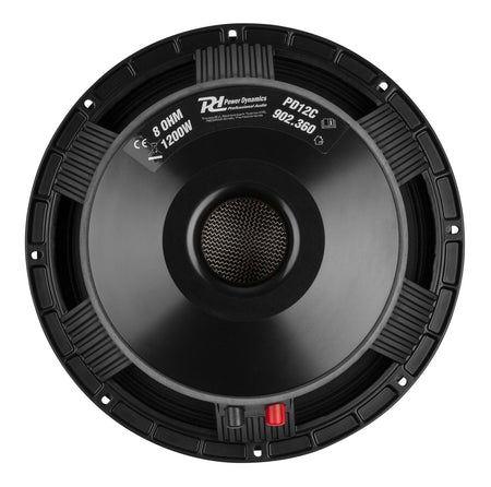 Power Dynamics PD12C - Woofer Ferrita 12” 1200W - Tempo Shop