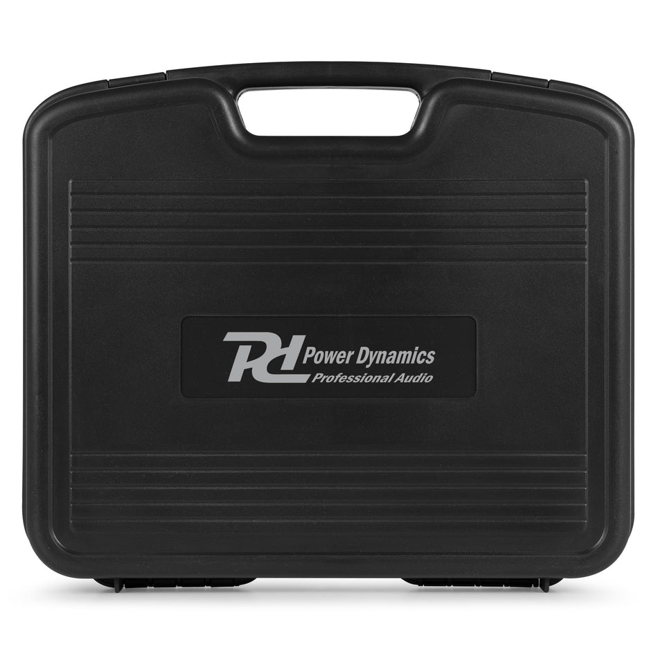 Power Dynamics PD210 - Micrófono inalámbrico de mano UHF 160 - Canales, sistema True Diversity - Tempo Shop