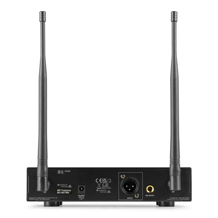 Power Dynamics PD210 - Micrófono inalámbrico de mano UHF 160 - Canales, sistema True Diversity - Tempo Shop