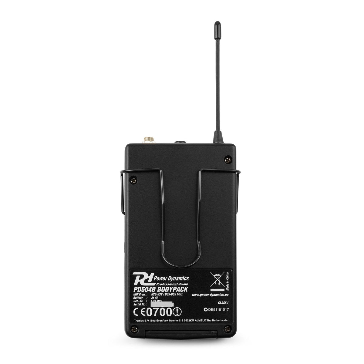 Power Dynamics PD504BP - Petaca transmisora para PD504 serie - Tempo Shop