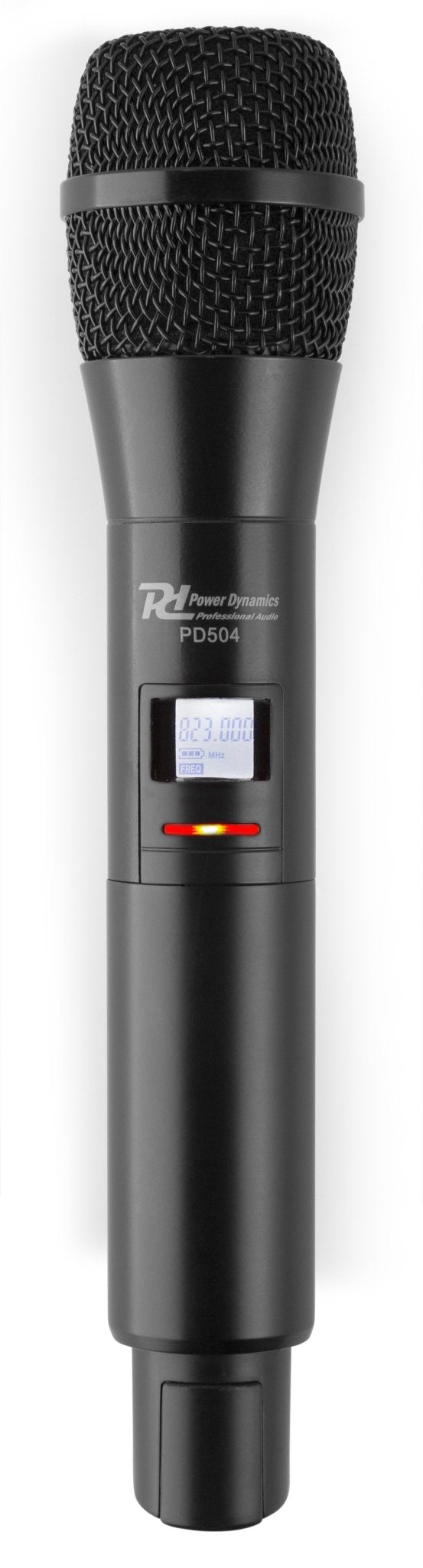 Power Dynamics PD504H - Micrófono inalámbrico de 4x 50 canales con 4 micrófonos de mano - Tempo Shop
