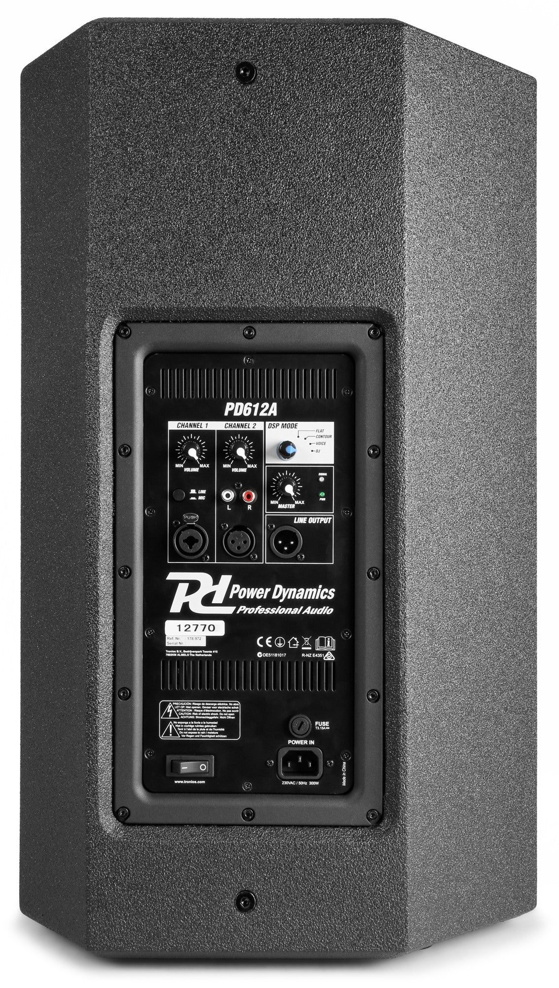 Power Dynamics PD612A - Bafle Activo 12" - Tempo Shop