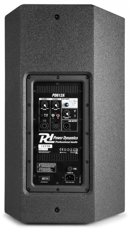 Power Dynamics PD612A - Bafle Activo 12" - Tempo Shop
