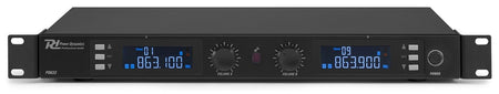 Power Dynamics PD632C - 2x 20 Canales Digital UHF Micrófono inalámbrico Combi - Tempo Shop