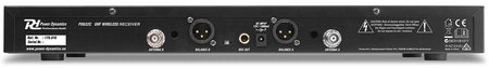 Power Dynamics PD632H - 2x 20 Canales Digital UHF Micro Inalámbrico con 2 micros - Tempo Shop