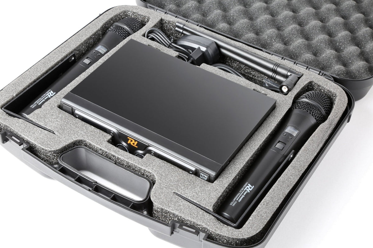 Power Dynamics PD782 - Micrófono Inalámbrico UHF 2x 8 Canales con 2 Micrófonos - Tempo Shop