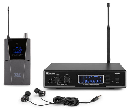 Power Dynamics PD800 - Sistema de monitor In Ear UHF - Tempo Shop