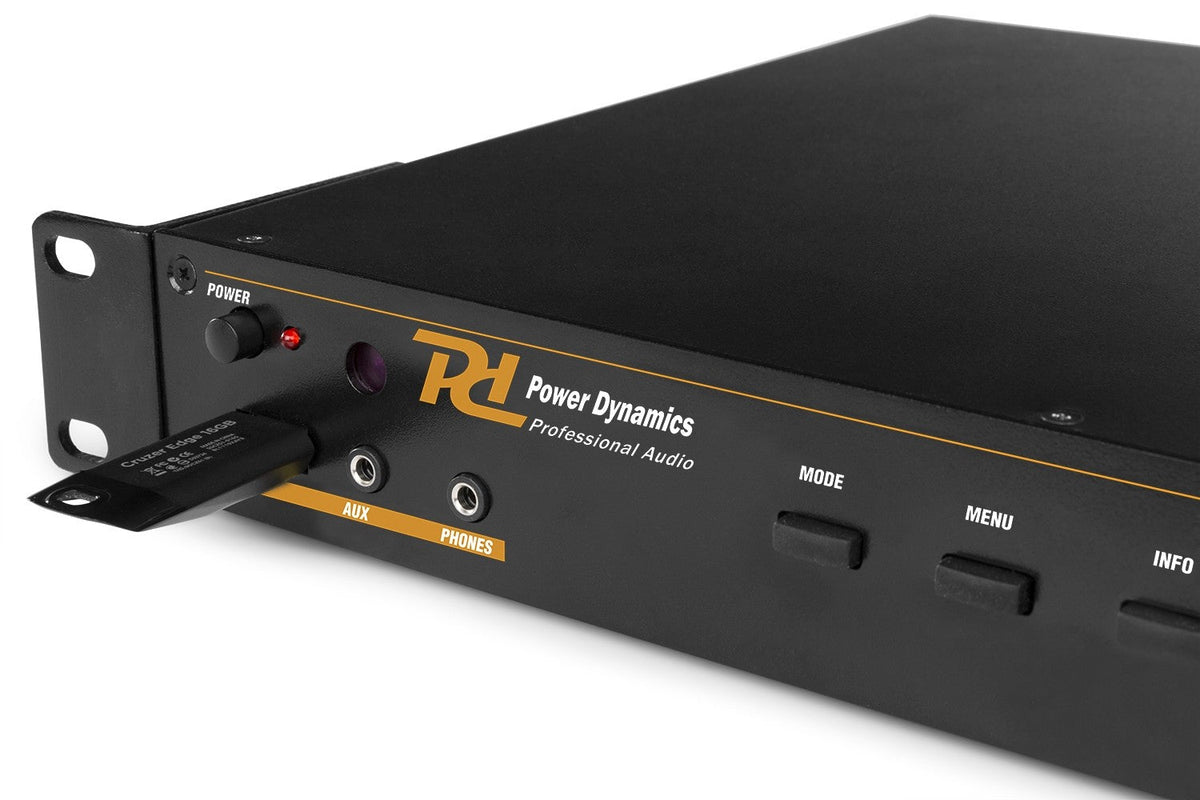 Power Dynamics PDC40 - Radio DAB+ sintonizador FM/USB/BT - Tempo Shop