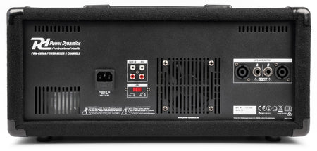 Power Dynamics PDM - C805A - Mezclador 8 canales con amplificador - Tempo Shop