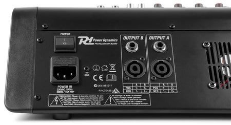 Power Dynamics PDM - M604A - Mezclador directo amplificado 6 canales - Tempo Shop