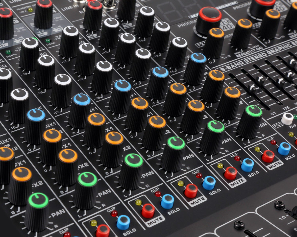 Power Dynamics PDM - S804A - Mezclador amplificado de escenario 8 canales - Tempo Shop