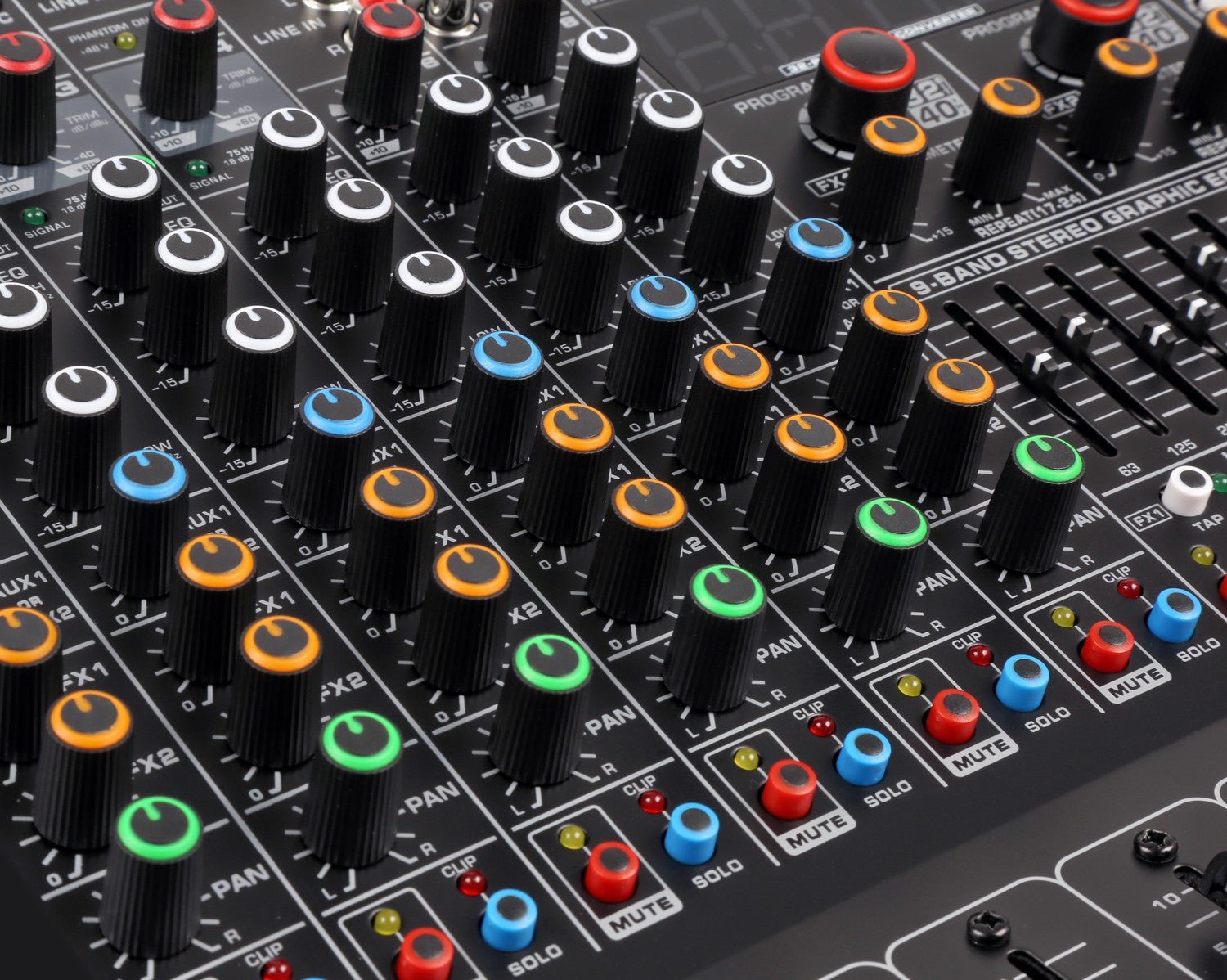 Power Dynamics PDM - S804A - Mezclador amplificado de escenario 8 canales - Tempo Shop