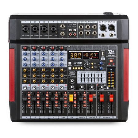 Power Dynamics PDM - T604 - Mezclador de directo 6 canales DSP/MP3 - Tempo Shop