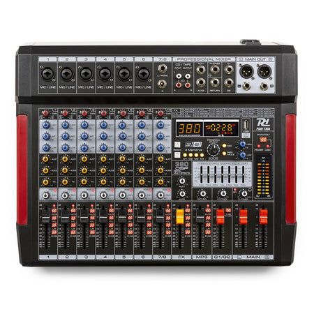 Power Dynamics PDM - T804 - Mezclador de directo 8 canales DSP/MP3 - Tempo Shop