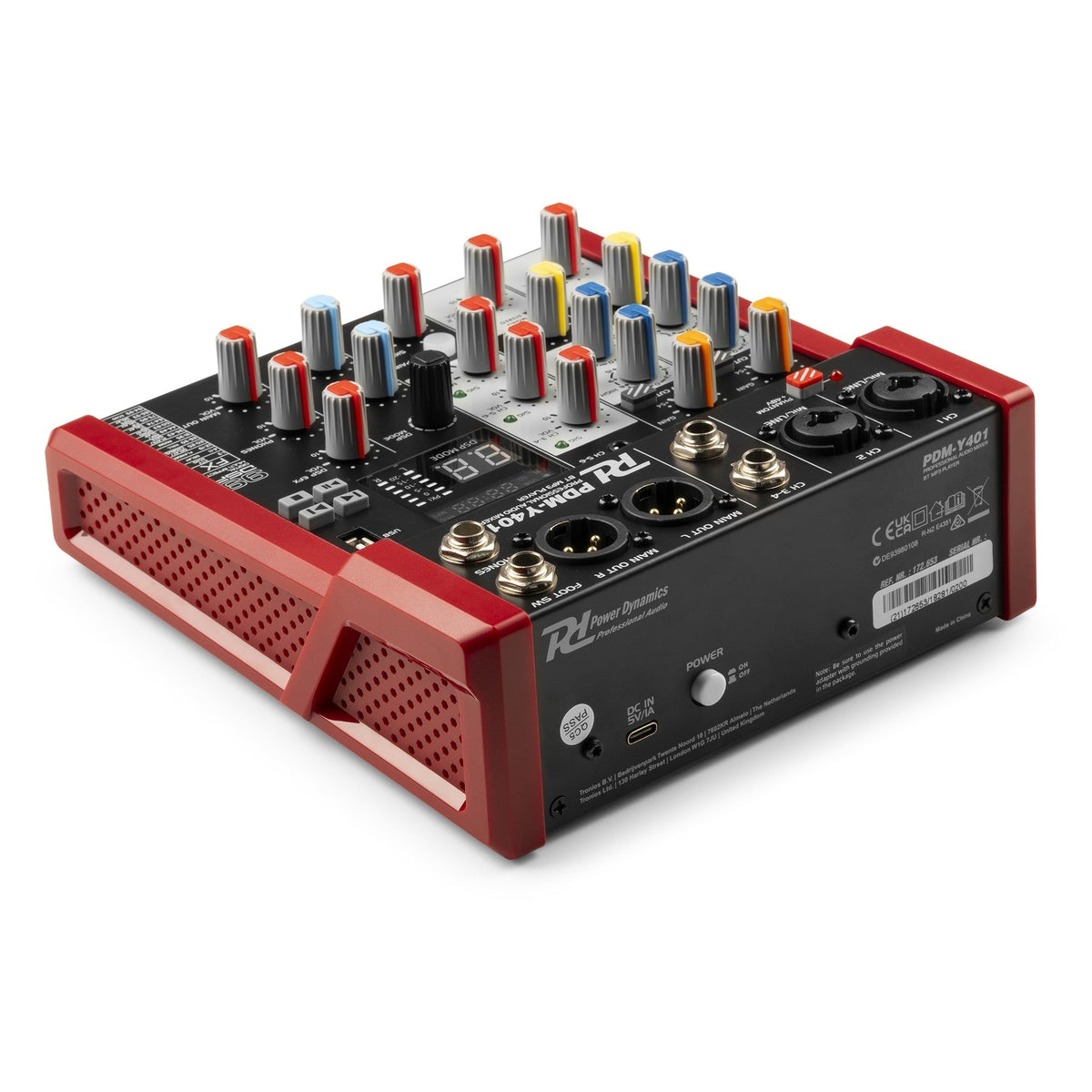 Power Dynamics PDM - Y401 - Mezclador de estudio 4 - Ch - Tempo Shop