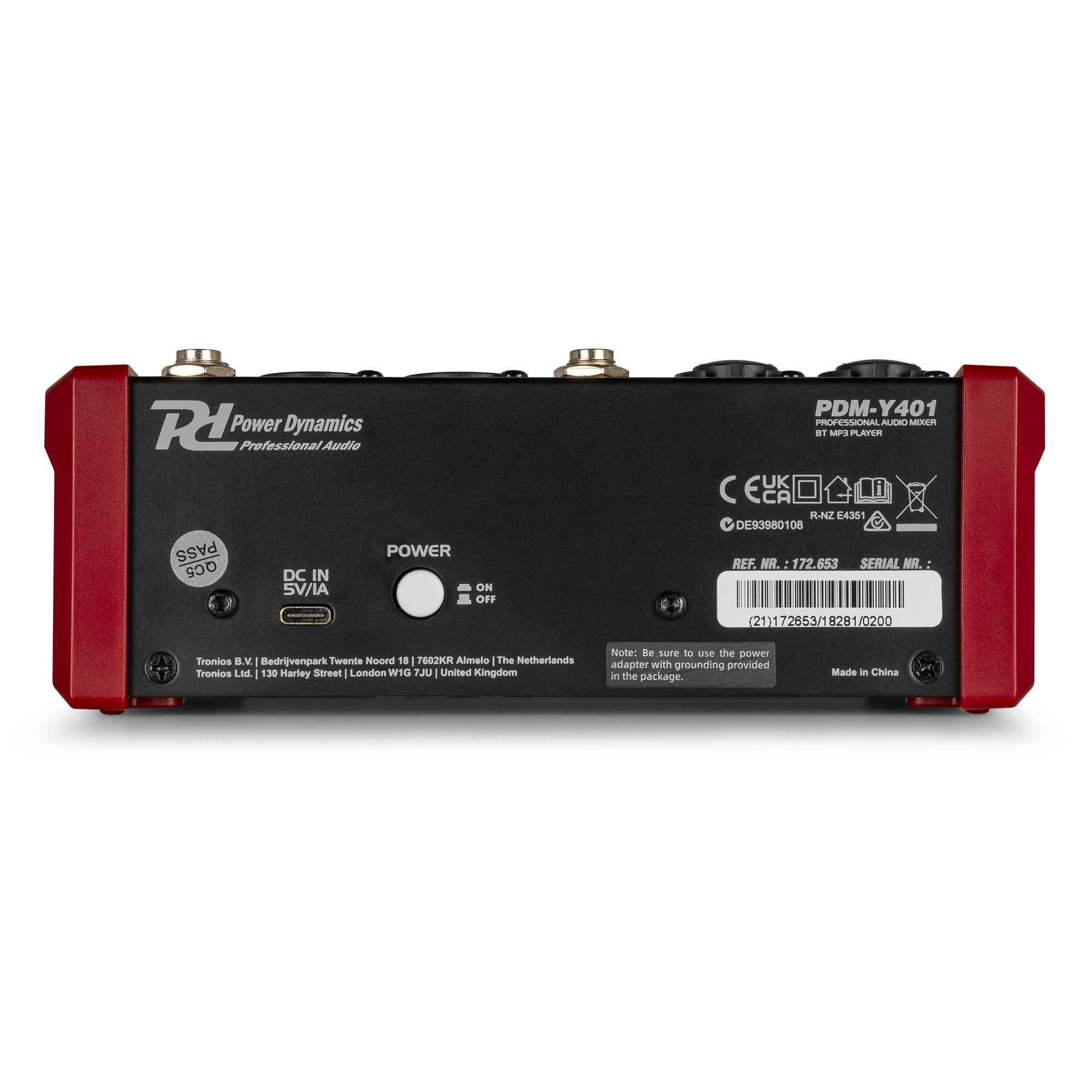 Power Dynamics PDM - Y401 - Mezclador de estudio 4 - Ch - Tempo Shop