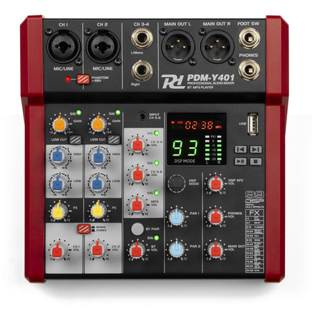 Power Dynamics PDM - Y401 - Mezclador de estudio 4 - Ch - Tempo Shop