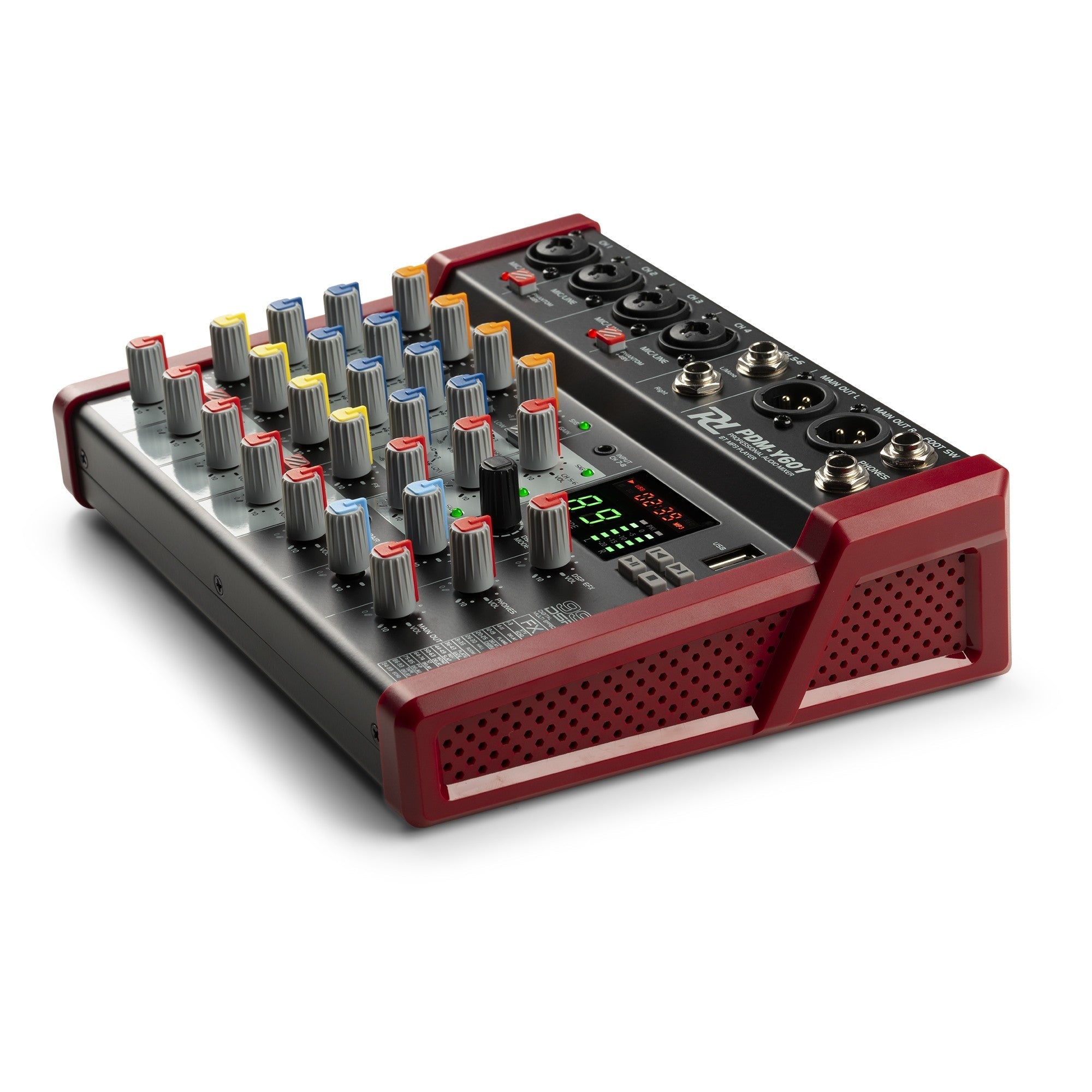 Power Dynamics PDM - Y601 - Mezclador de estudio 6 - Ch - Tempo Shop