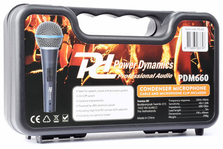 Power Dynamics PDM660 - Micrófono de Condensador - Tempo Shop