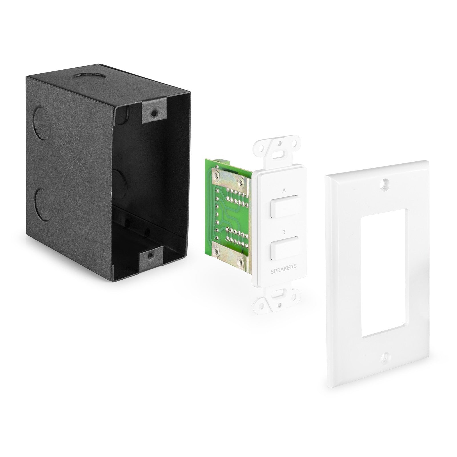 Power Dynamics PDWS2 - Selector altavoces por pulsador A/B - Tempo Shop