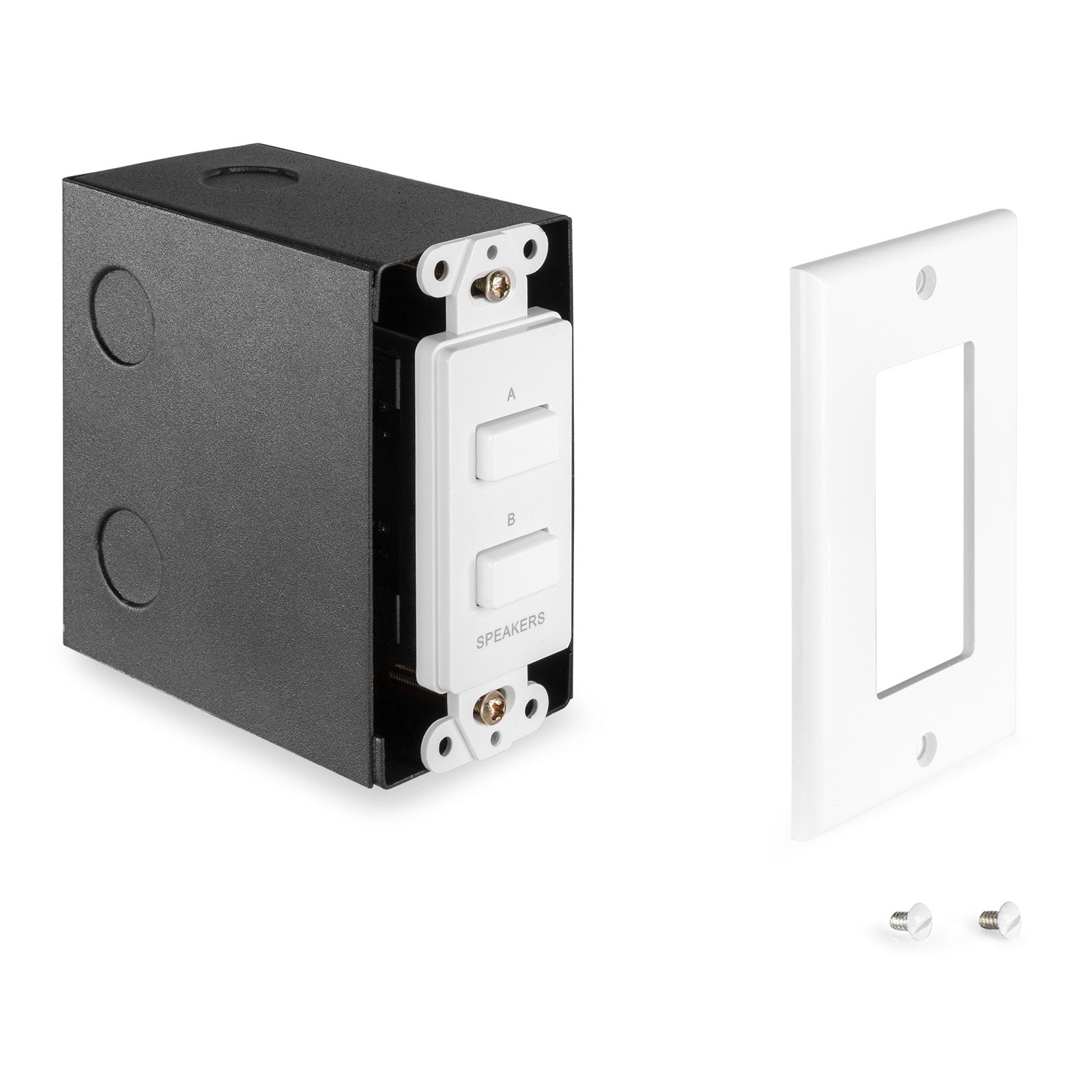 Power Dynamics PDWS2 - Selector altavoces por pulsador A/B - Tempo Shop